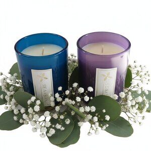 SEA & SAND 4 oz Scented Votive Candles, Set of 2 - Zuma and Indigo GIFT